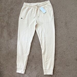 Lacoste Cream Jogger Pants